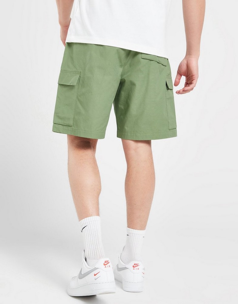Krótkie spodenki, szorty męskie NIKE SZORTY M NK CLUB CARGO SHORT SHORTS FB1246-386 Khaki