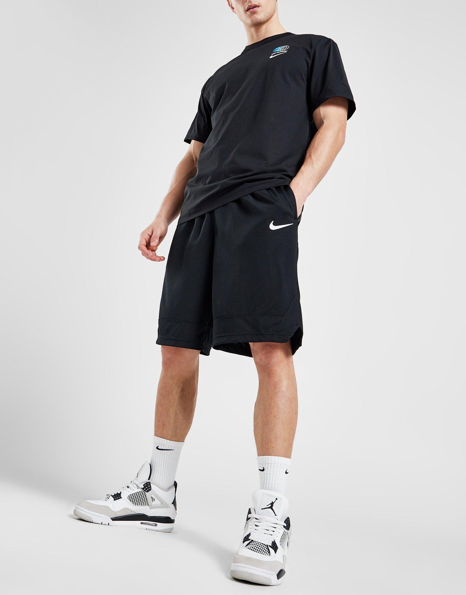 Мъжко фитнес облекло NIKE ШОРТИ M NK DF 11IN SHORT SHORTS AJ3914-010 Черен