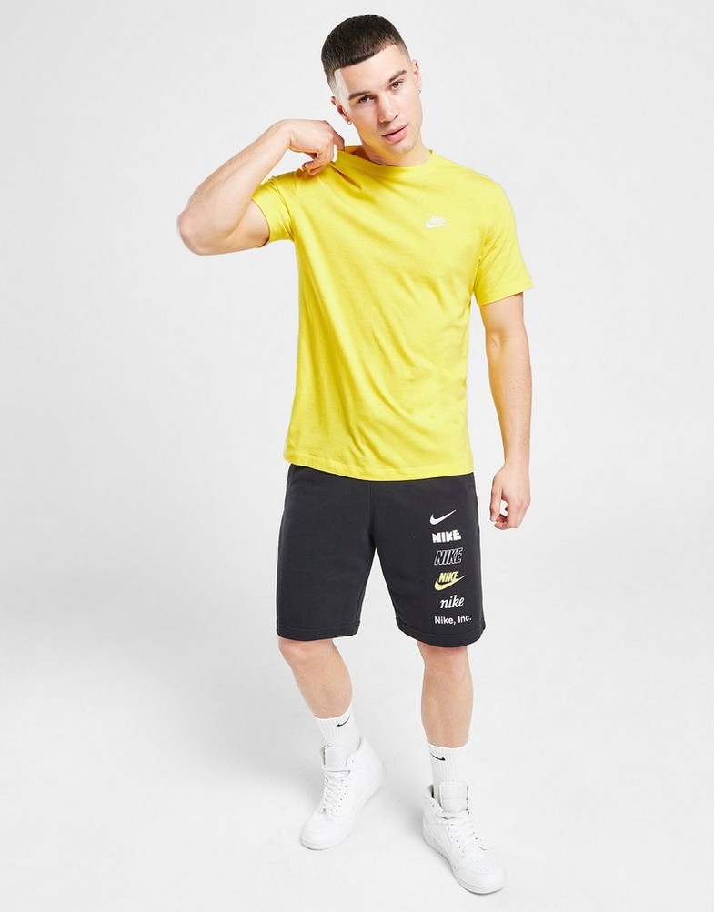 Tricou pentru bărbați NIKE TRICOU NIKE SPORTSWEAR CLUB AR4997732 Galben