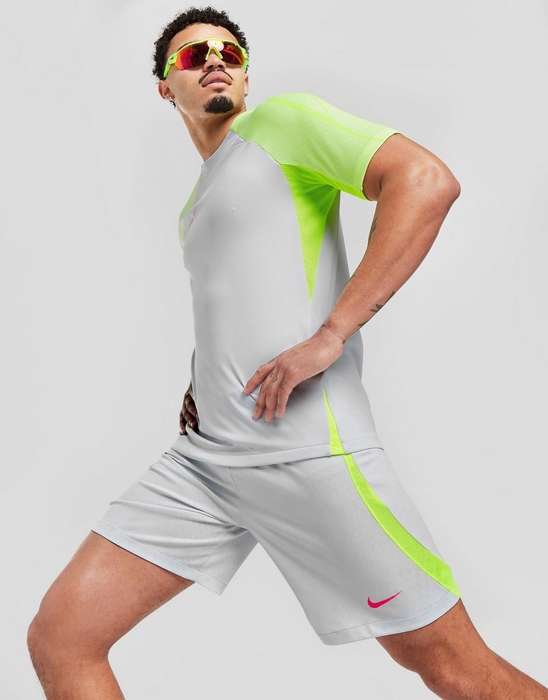 Чоловічі шорти NIKE ШОРТИ STRIKE SHT GRY/VOLT SHORT DV9276-043 Сірий