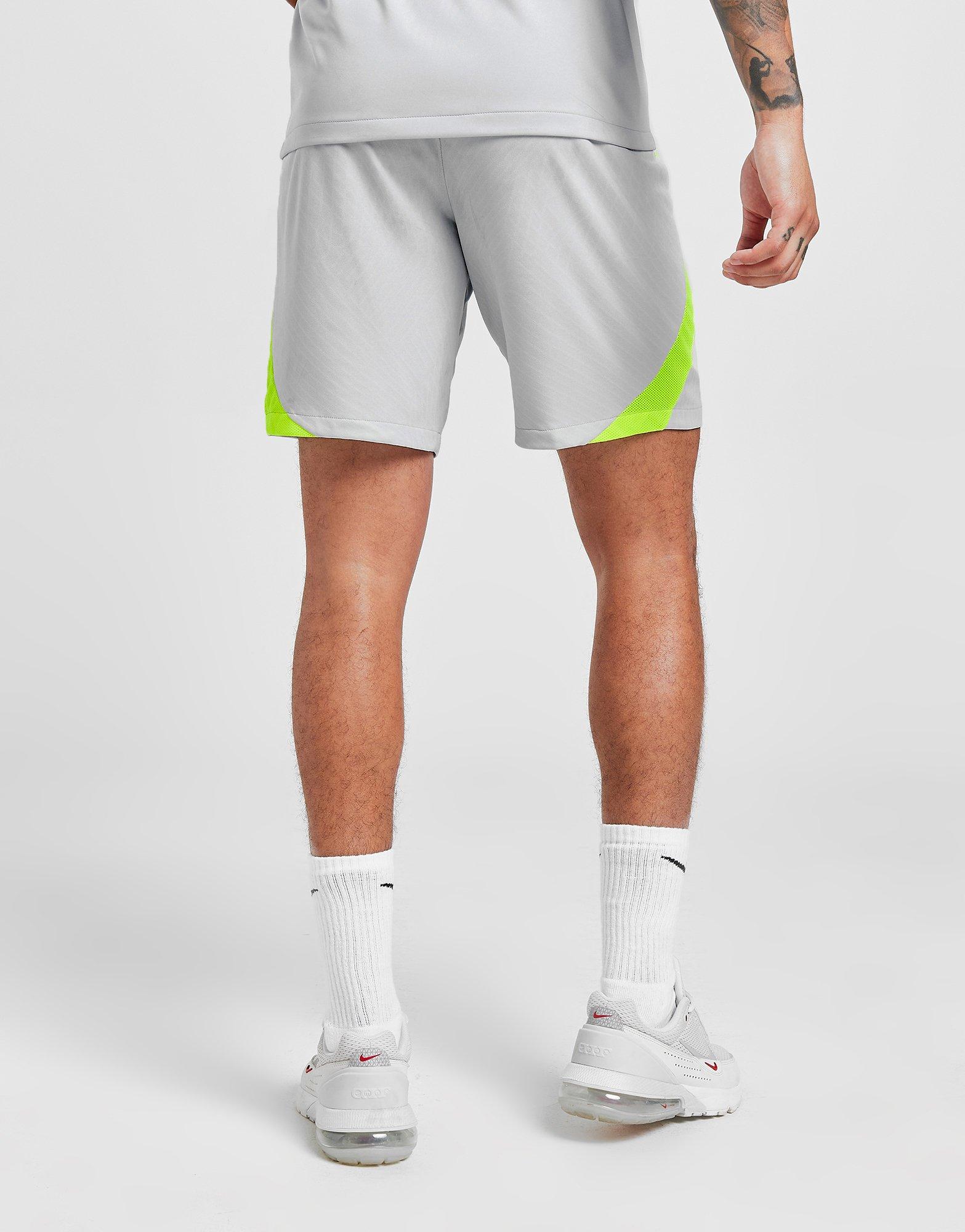 Чоловічі шорти NIKE ШОРТИ STRIKE SHT GRY/VOLT SHORT DV9276-043 Сірий