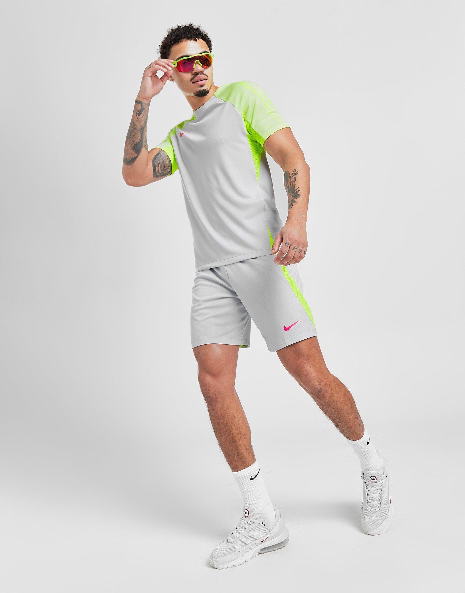 Чоловічі шорти NIKE ШОРТИ STRIKE SHT GRY/VOLT SHORT DV9276-043 Сірий