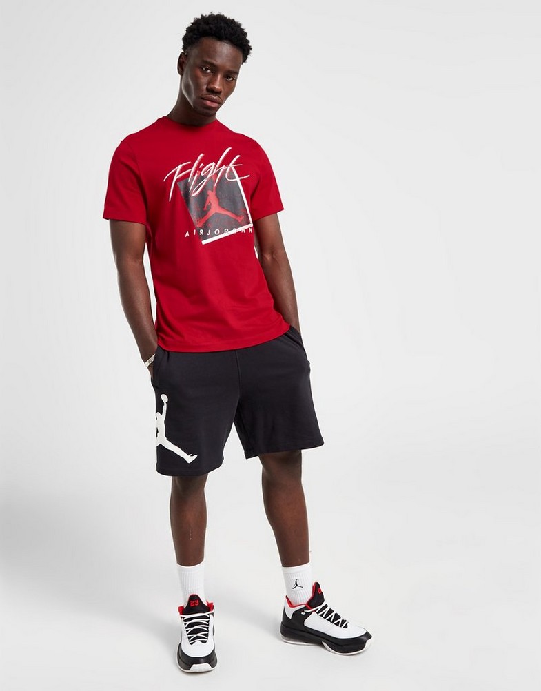 Pánske tričko JORDAN TRIČKO M J BRAND GFX SS CREW TEE DX9593-687 Červená