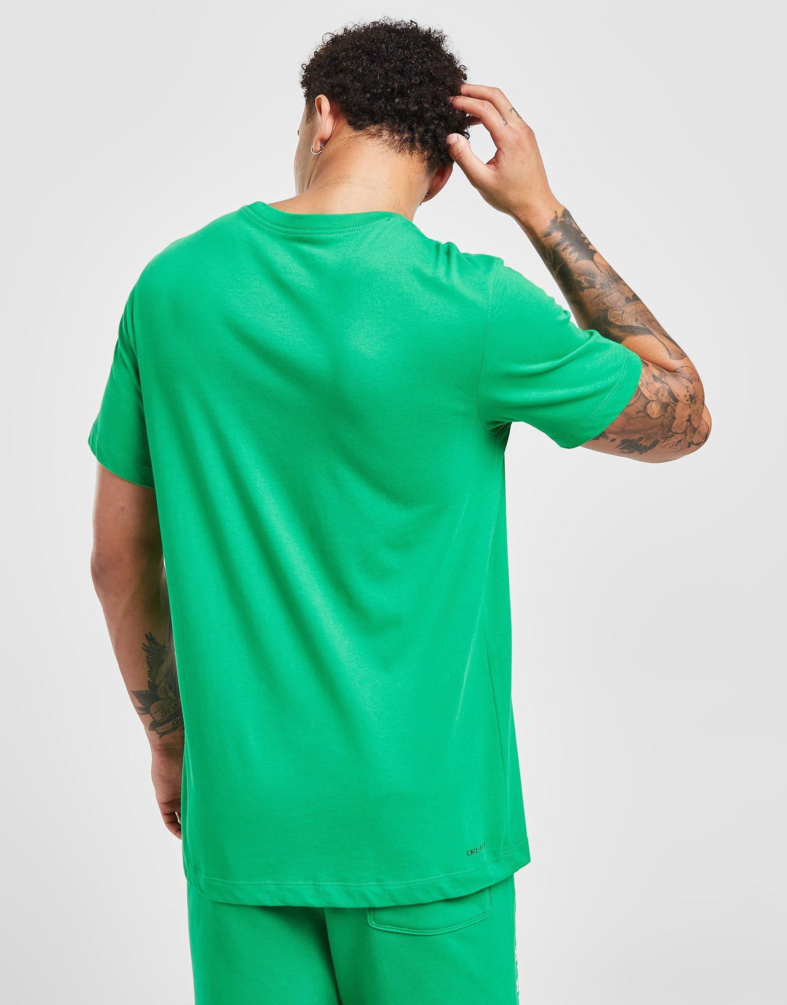 Мъжка тениска JORDAN ТЕНИСКА JDAN SML LOGO TEE GREEN TEE CW5190-310 Зелен
