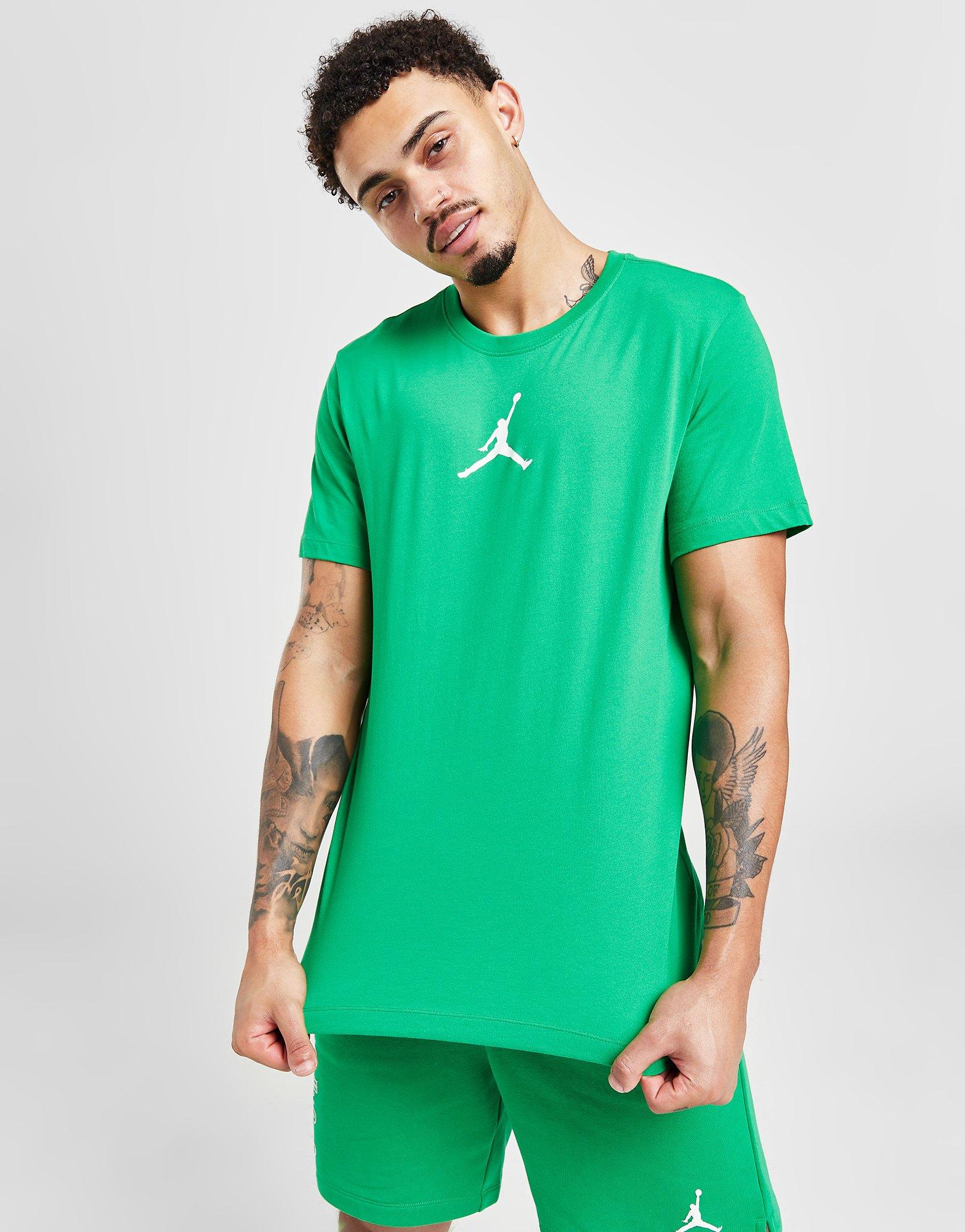 Мъжка тениска JORDAN ТЕНИСКА JDAN SML LOGO TEE GREEN TEE CW5190-310 Зелен