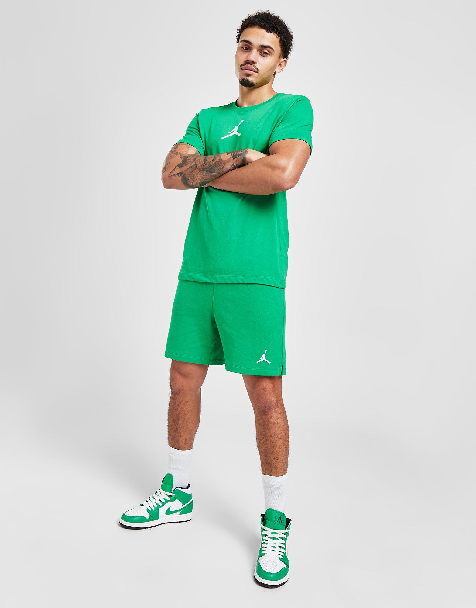 Мъжка тениска JORDAN ТЕНИСКА JDAN SML LOGO TEE GREEN TEE CW5190-310 Зелен