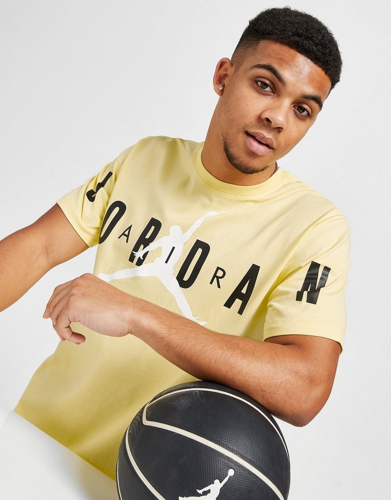 JORDAN T-SHIRT JDAN STRETCH TEE YELLOW TEE DV1445-706