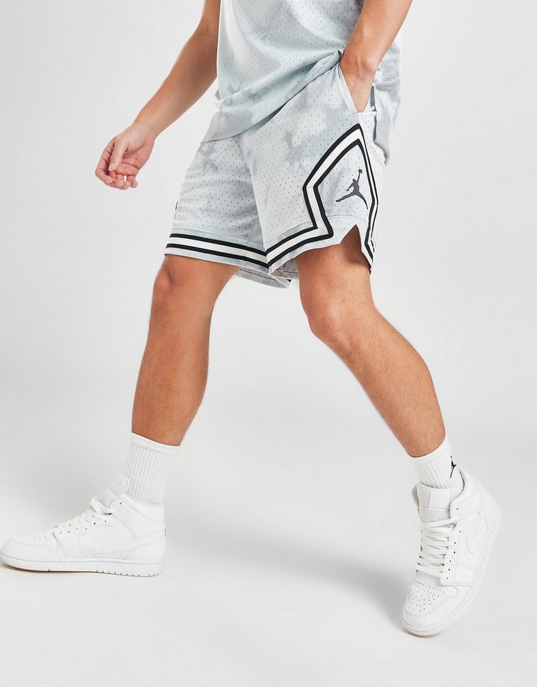 Férfi rövidnadrág JORDAN RÖVIDNADRÁG JDAN TIE DYE AOP SHT WHITE SHORT DZ0561-043 Szürke