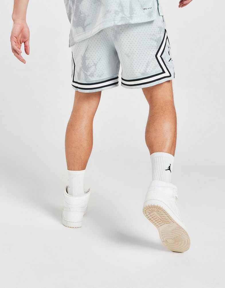 Férfi rövidnadrág JORDAN RÖVIDNADRÁG JDAN TIE DYE AOP SHT WHITE SHORT DZ0561-043 Szürke