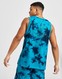 JORDAN TANK JDAN TIE DYE JERSEY BLUE TEE