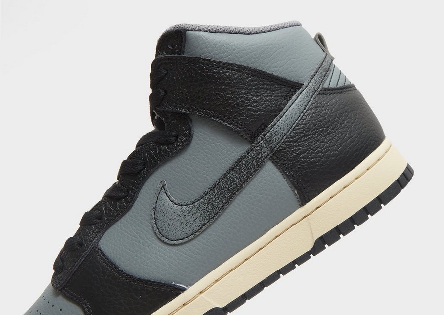 Buty sneakersy męskie NIKE DUNK HI RETRO PRM DV7216-001 Szary