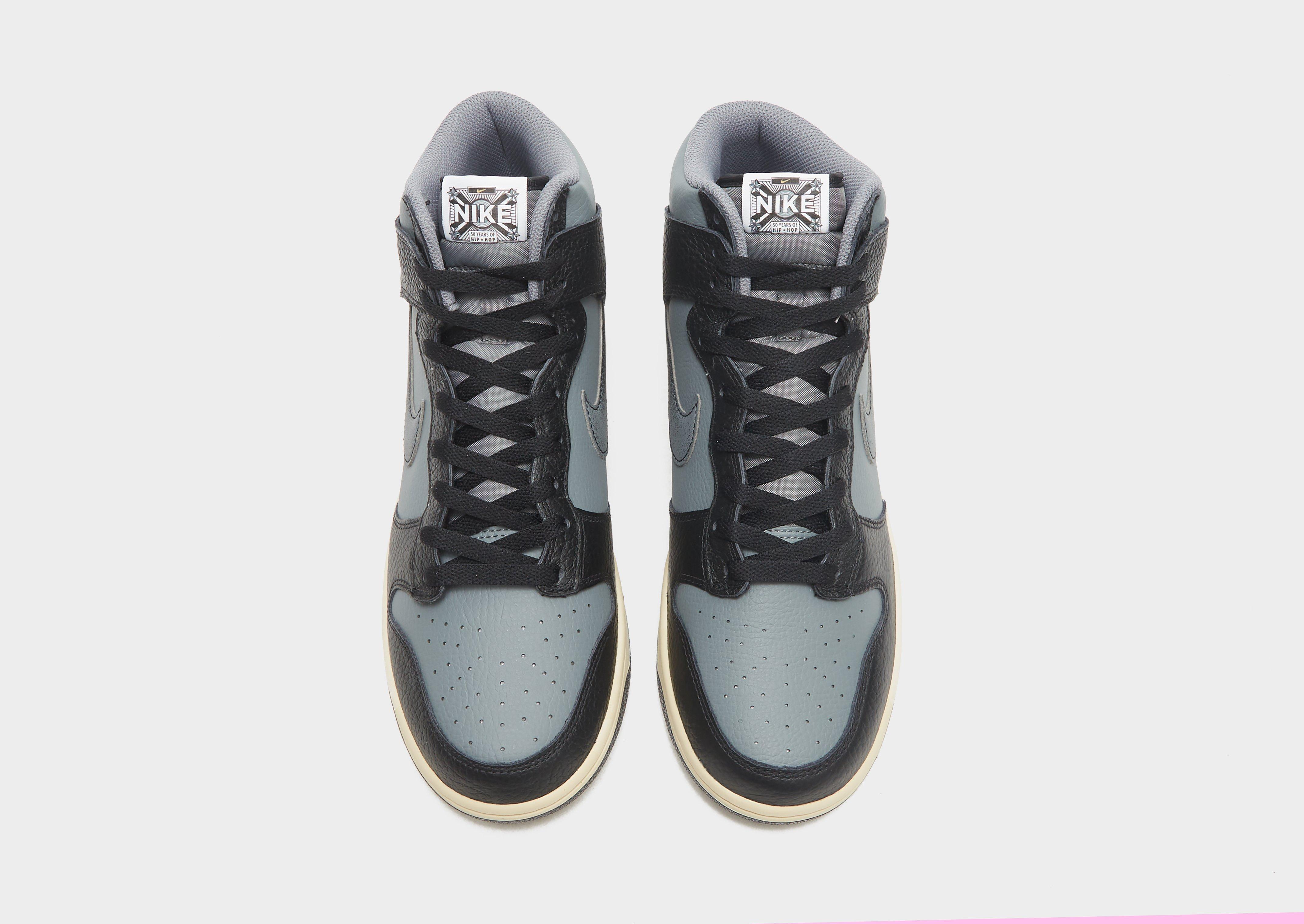 Buty sneakersy męskie NIKE DUNK HI RETRO PRM DV7216-001 Szary