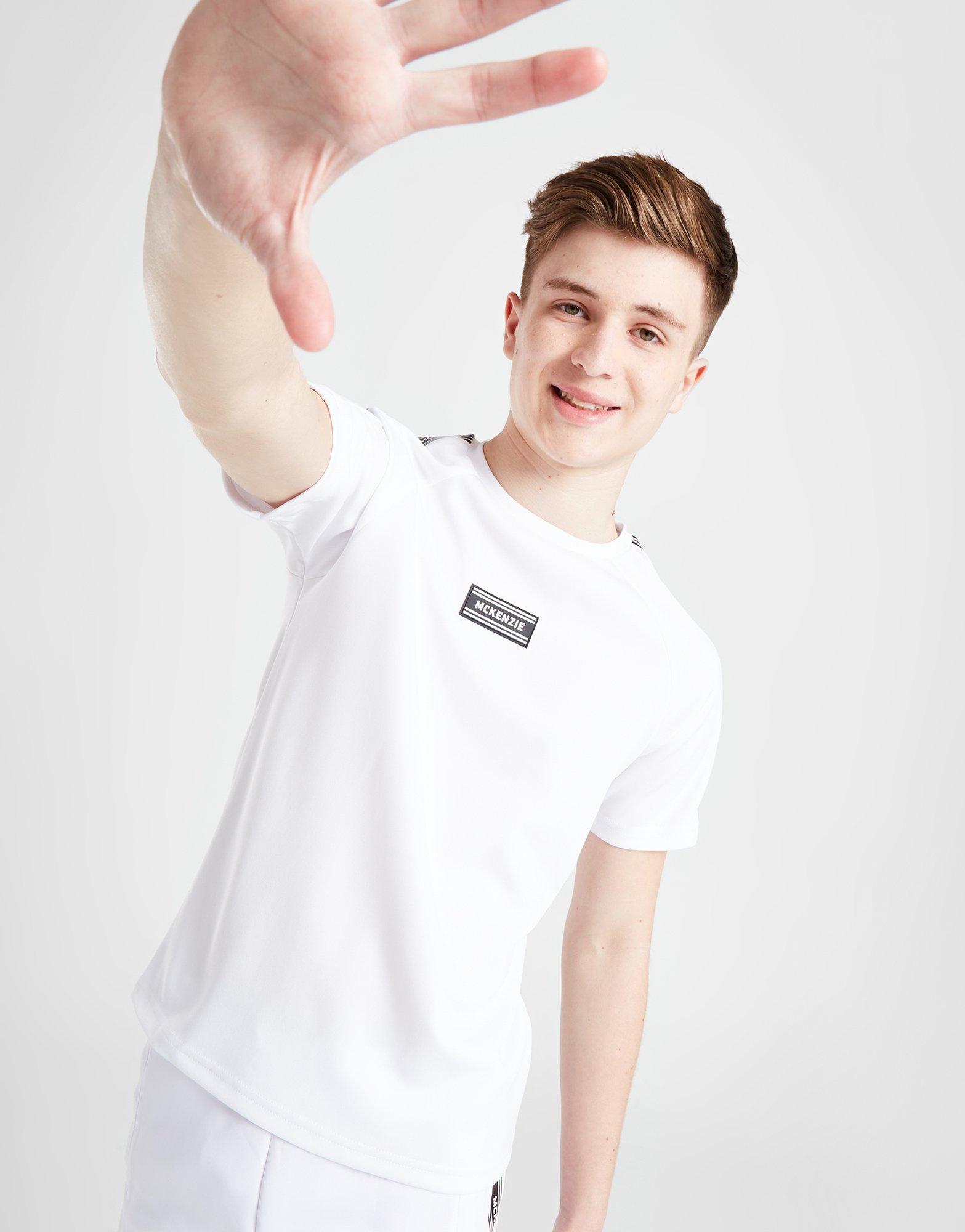 Vaikiški marškinėliai MCKENZIE MARŠKINĖLIAI TAPE POLY TEE WHIT MCKTJ15775010 Balta