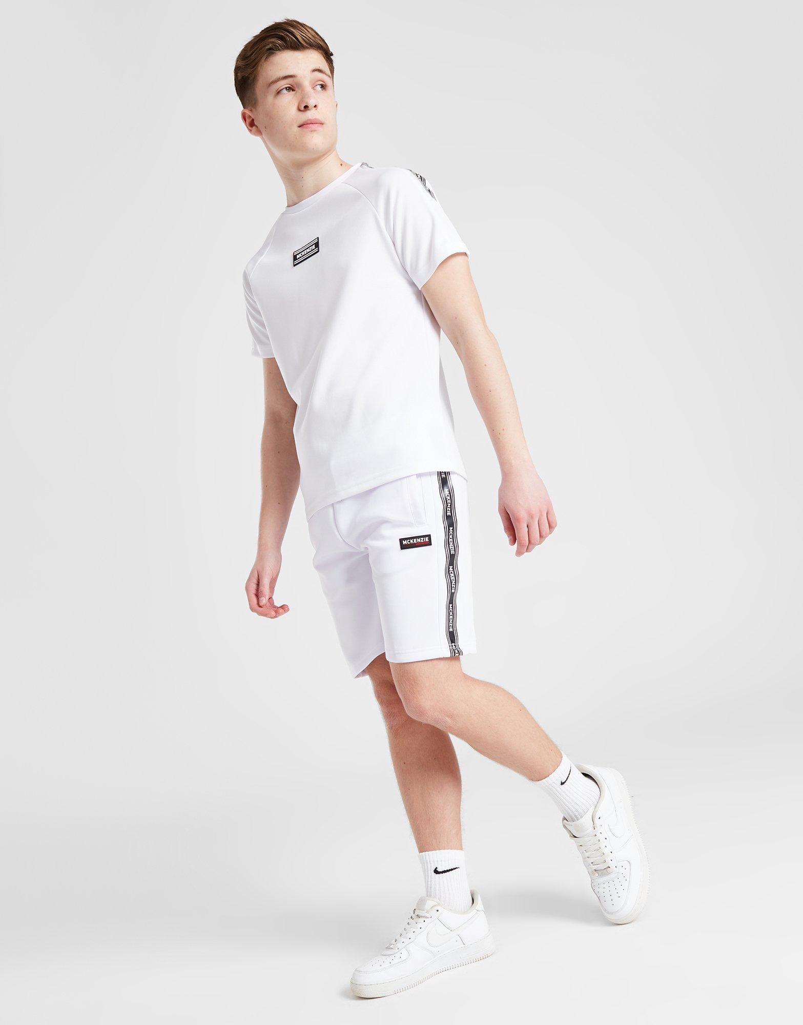 Детски шорти MCKENZIE ШОРТИ TAPE POLY SHORT WHIT MCKTJ15773010 Бял