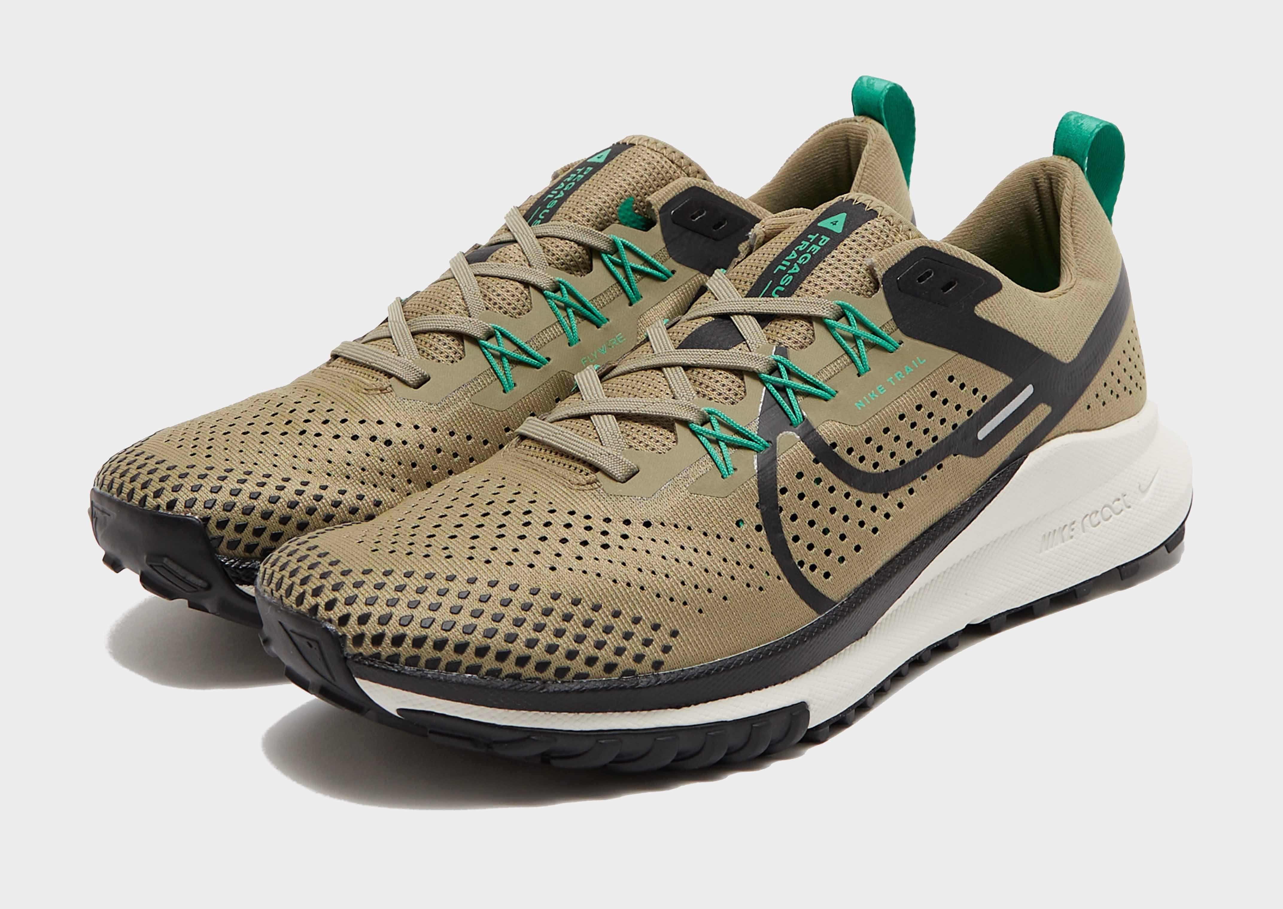 Kedai vyrams NIKE REACT PEGASUS TRAIL 4  FJ4733-200 Rusvai žalsva