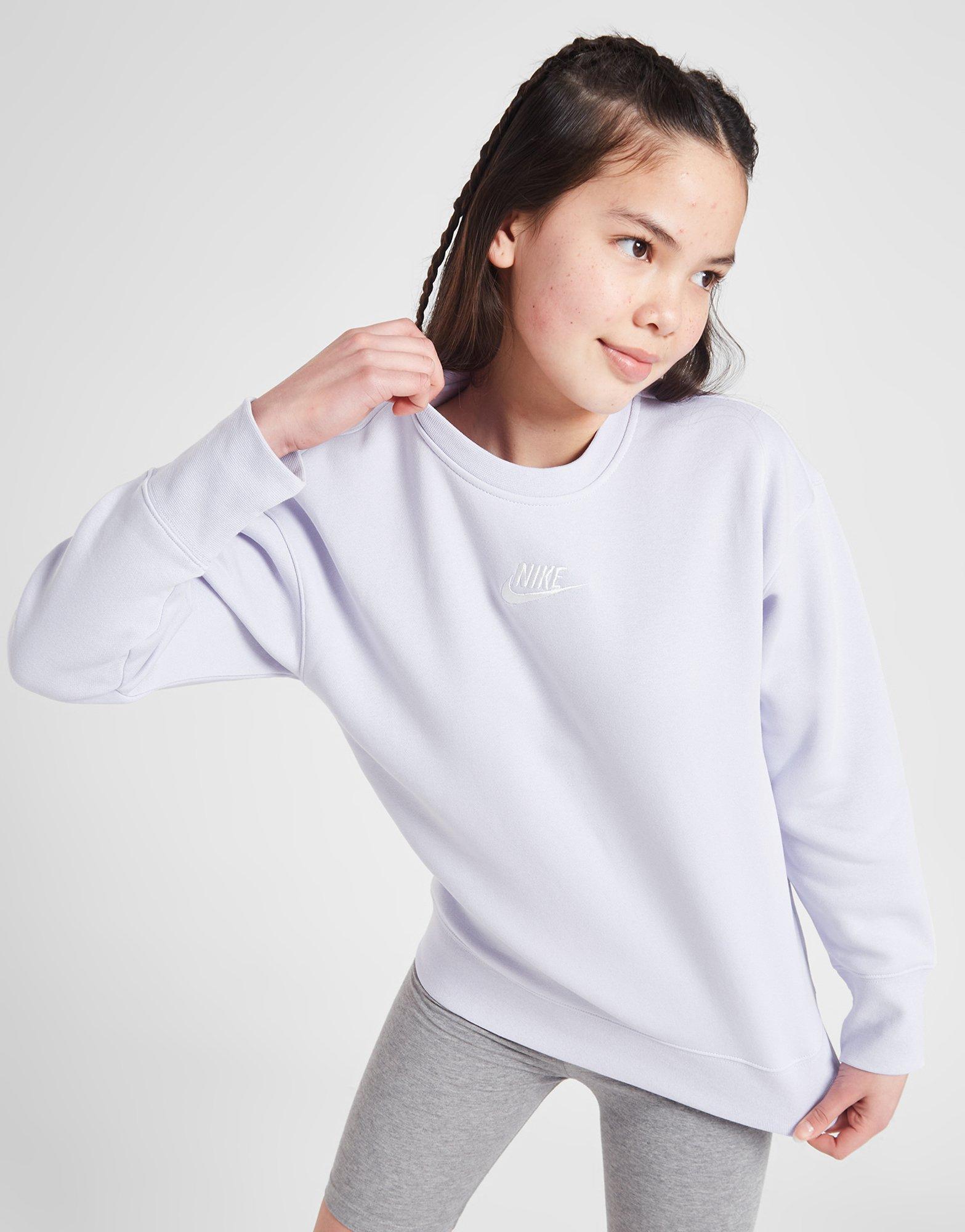 Детски суичър NIKE СУИТЧЪР G NSW CLUB FLC BF CREW LBR DD7473-536 Син