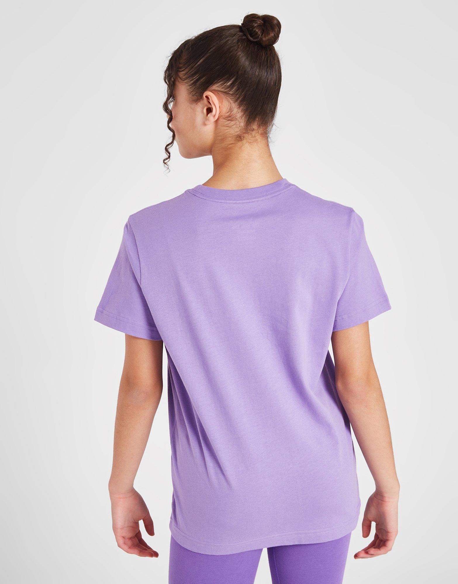 Vaikiški marškinėliai NIKE MARŠKINĖLIAI G NSW TEE CLUB SS BOY FD0927-567 Violetinė