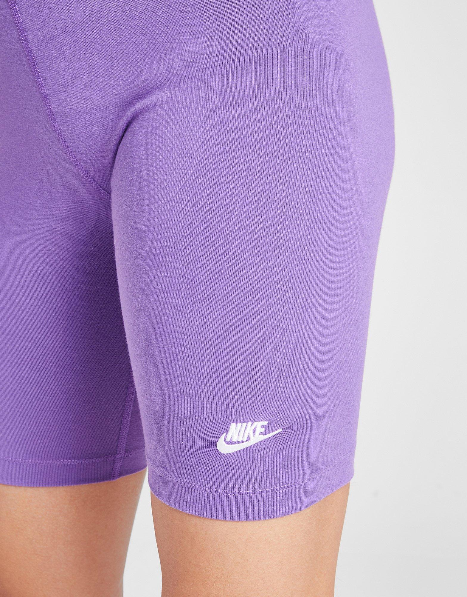 Детски шорти NIKE ШОРТИ (G)NSW 7IN BIKE SHORT ACT GRAPE SHORTS DX5066-542 Лилав
