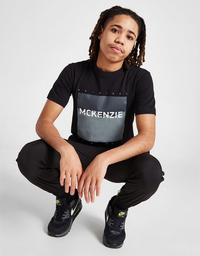 Detské tričko MCKENZIE TRIČKO RAY TEE BLAC MCKTJ15752090 Čierna