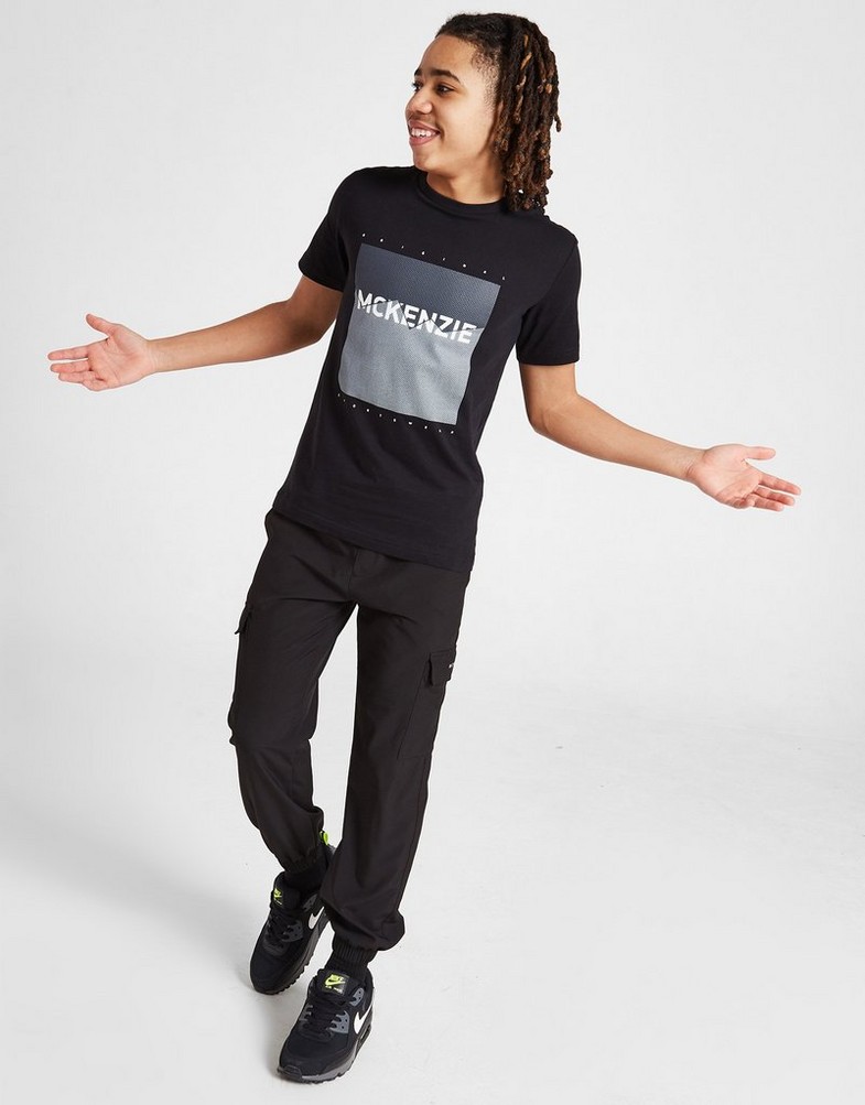 Detské tričko MCKENZIE TRIČKO RAY TEE BLAC MCKTJ15752090 Čierna