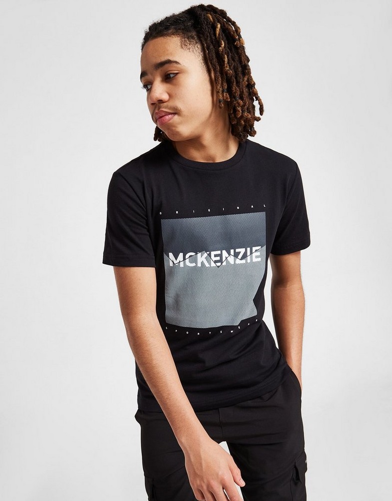 Detské tričko MCKENZIE TRIČKO RAY TEE BLAC MCKTJ15752090 Čierna