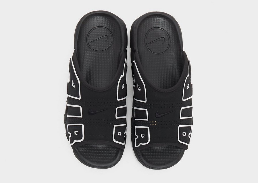 Șlapi pentru bărbați NIKE AIR MORE UPTEMPO DV2132-001 Negru