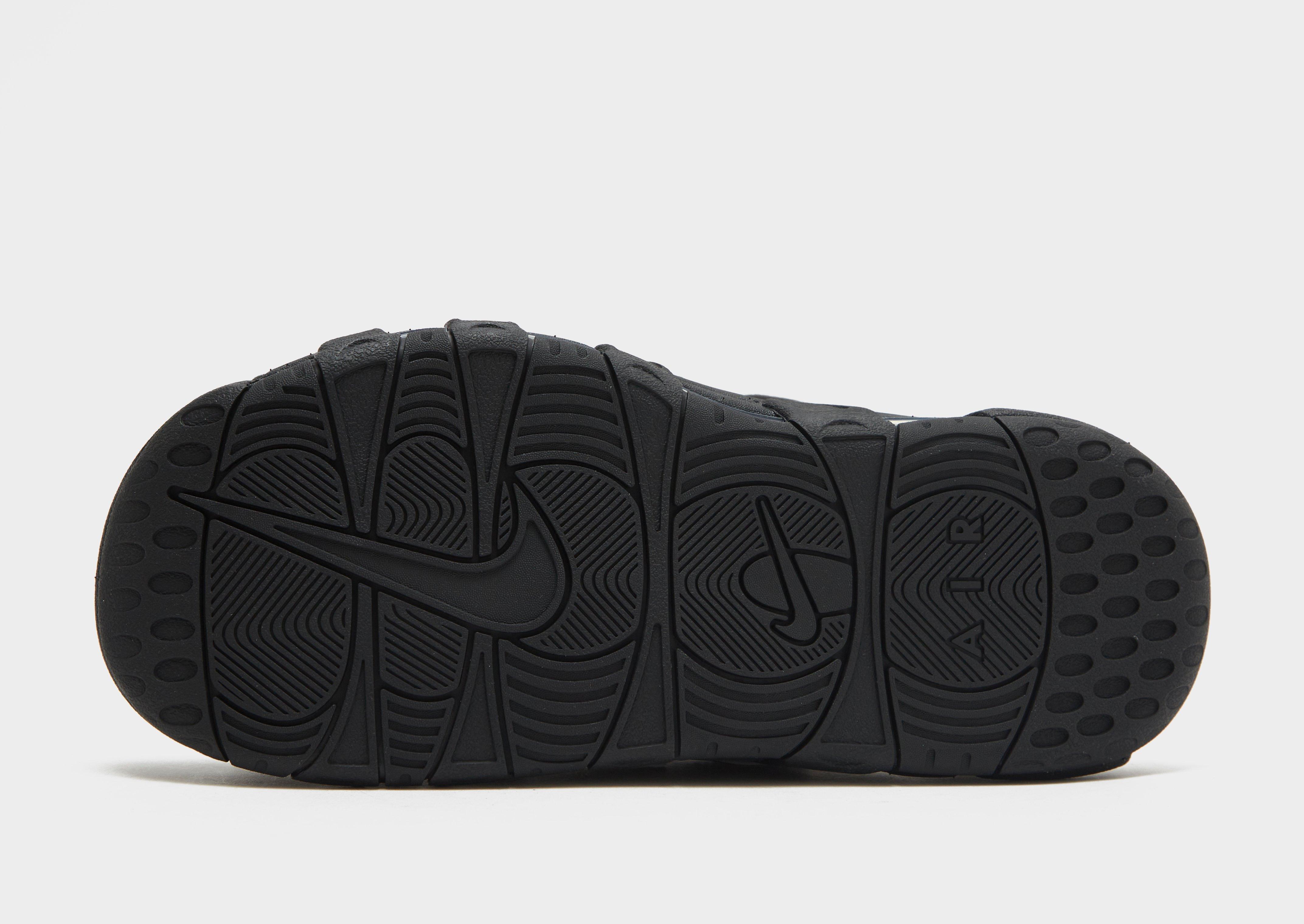 Șlapi pentru bărbați NIKE AIR MORE UPTEMPO DV2132-001 Negru