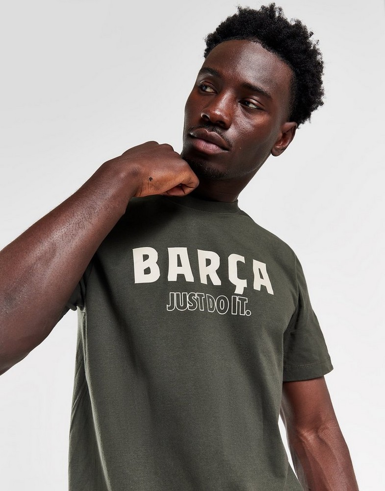 Tricou pentru bărbați NIKE TRICOU FCB M NK JDI TEE TEE FD1051-355 Gri