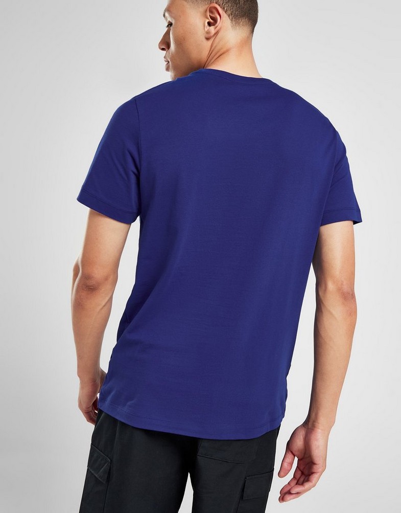 Koszulka, t-shirt męski NIKE T-SHIRT FCB M NK SSL FUTURA TEE TEE FD1085-455 Niebieski