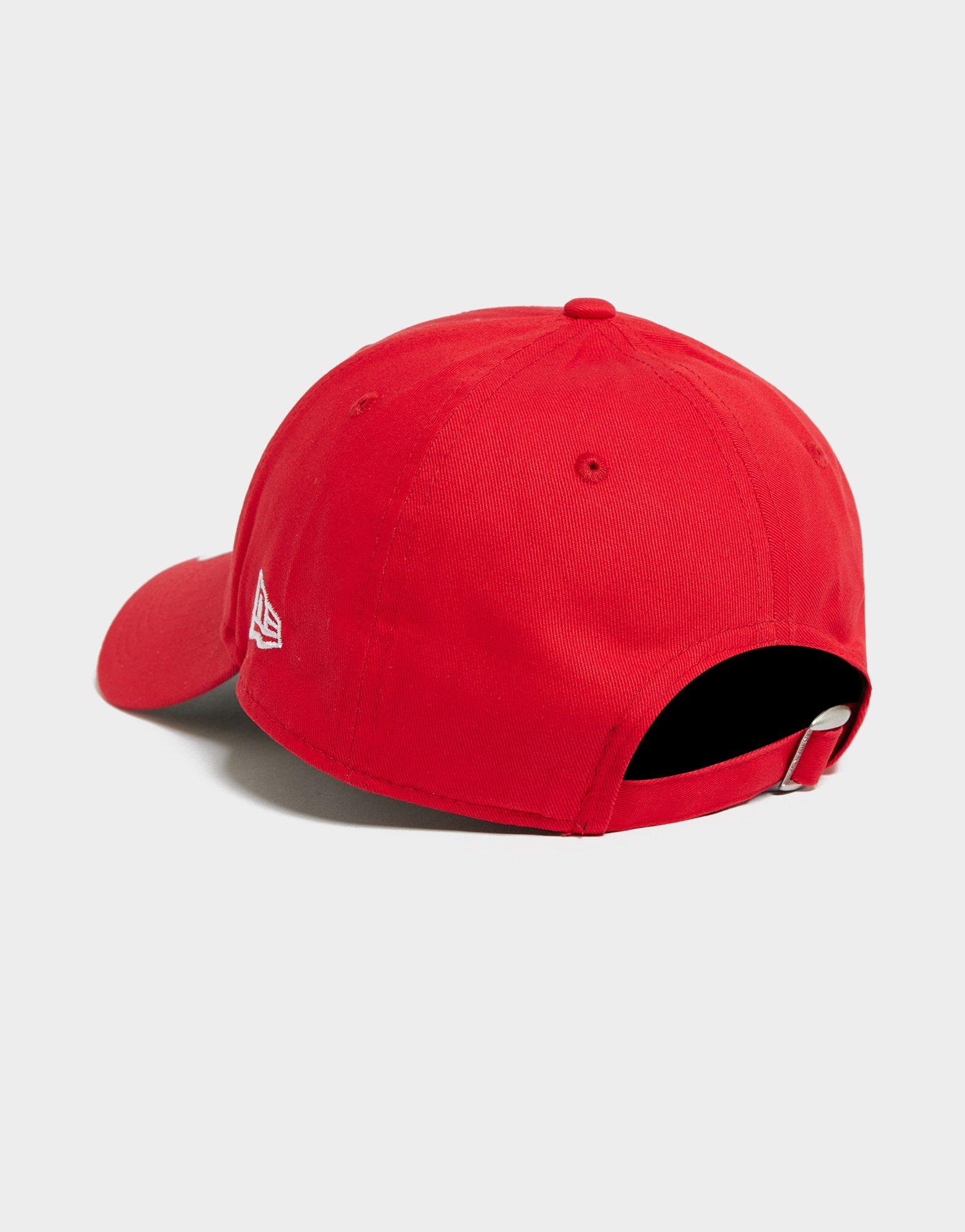 Vyriška kepurė su snapeliu NEW ERA KEPURĖ TEAM SIDE PATCH 940 BULLS CHICAGO BULLS 60298790 Raudona