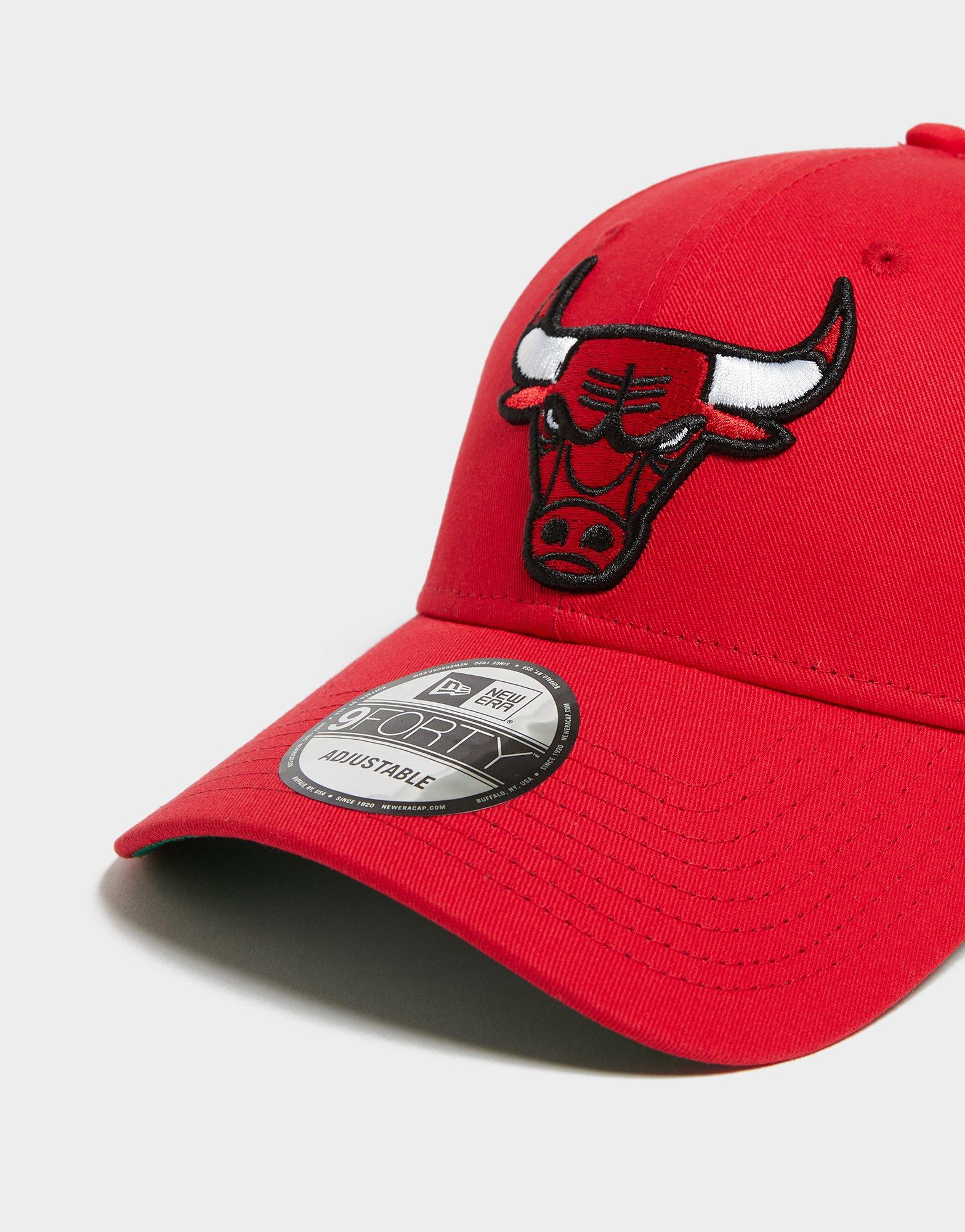 Vyriška kepurė su snapeliu NEW ERA KEPURĖ TEAM SIDE PATCH 940 BULLS CHICAGO BULLS 60298790 Raudona