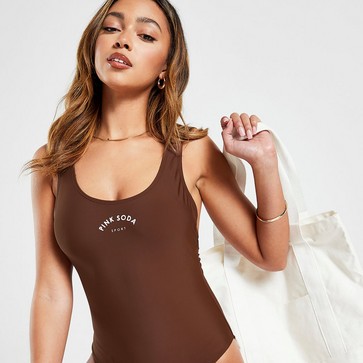 Costum de baie pentru femei PINK SODA COSTUM DE BAIE CANCUN SWIMSUIT BRWN