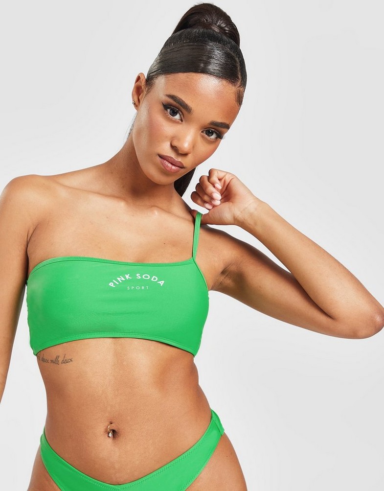 Жіночі купальники PINK SODA КУПАЛЬНИК MIAMI BIKINI ТОП GRN PSSTW11669621 Зелений