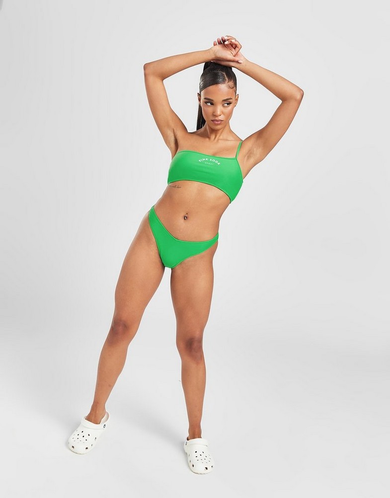 Жіночі купальники PINK SODA КУПАЛЬНИК MIAMI BIKINI ТОП GRN PSSTW11669621 Зелений