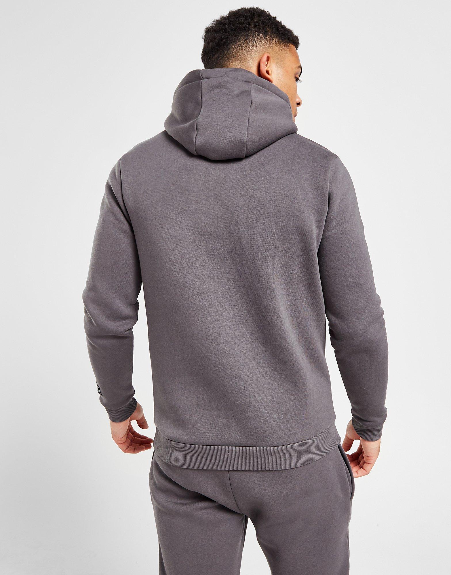 Vyriškas džemperis SUPPLY & DEMAND DŽEMPERIS   SU GOBTUVU HOODED FLCE TP SUPTM16568 Pilka