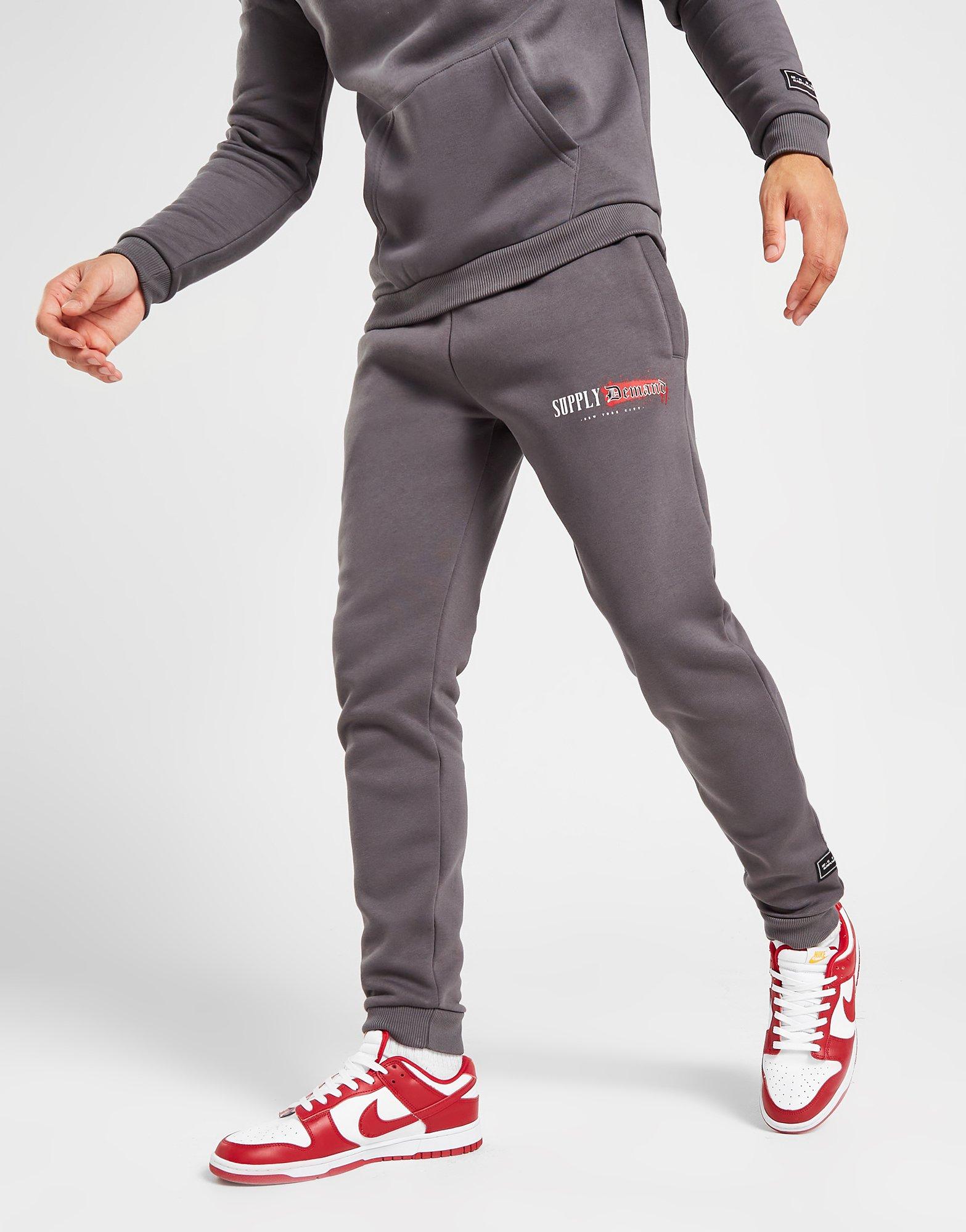 Мъжки панталони SUPPLY & DEMAND ПАНТАЛОНИ FLEECE PANTS SUPTM16586 Червен