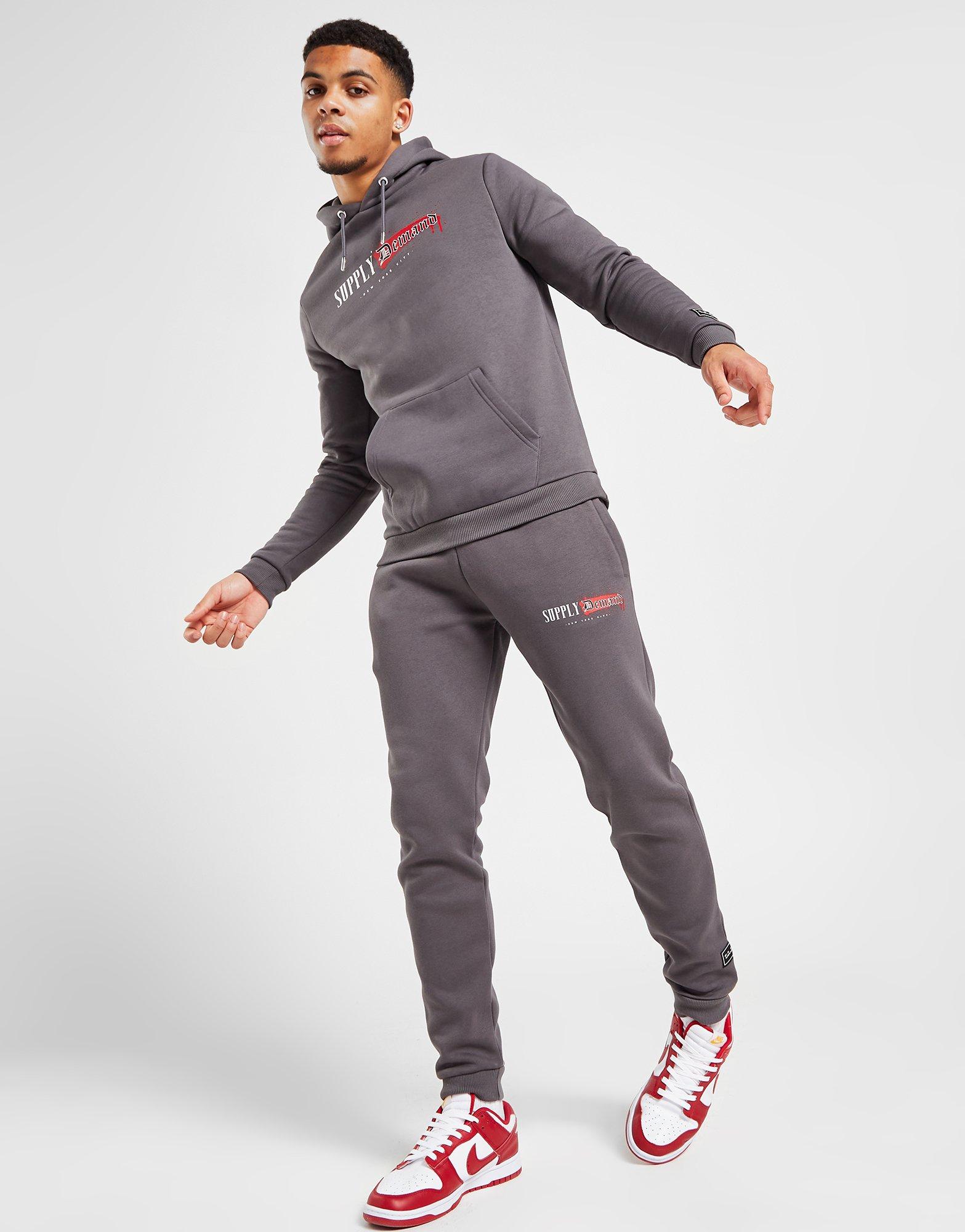 Мъжки панталони SUPPLY & DEMAND ПАНТАЛОНИ FLEECE PANTS SUPTM16586 Червен