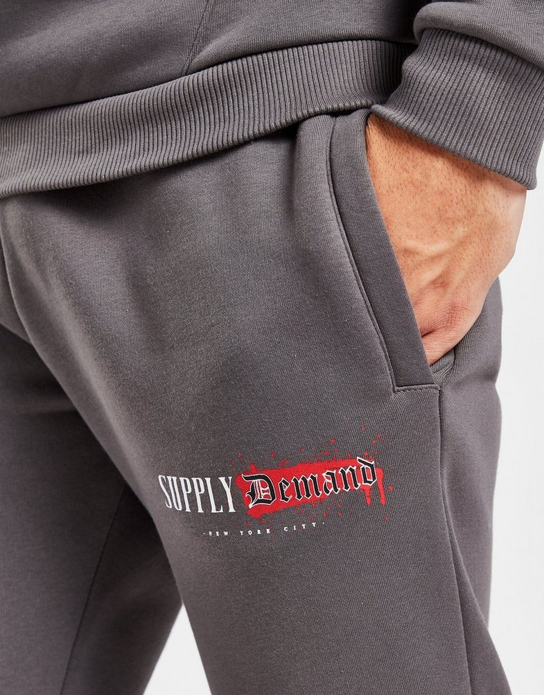 Pantaloni pentru bărbați SUPPLY & DEMAND PANTALONI  FLEECE PANTS