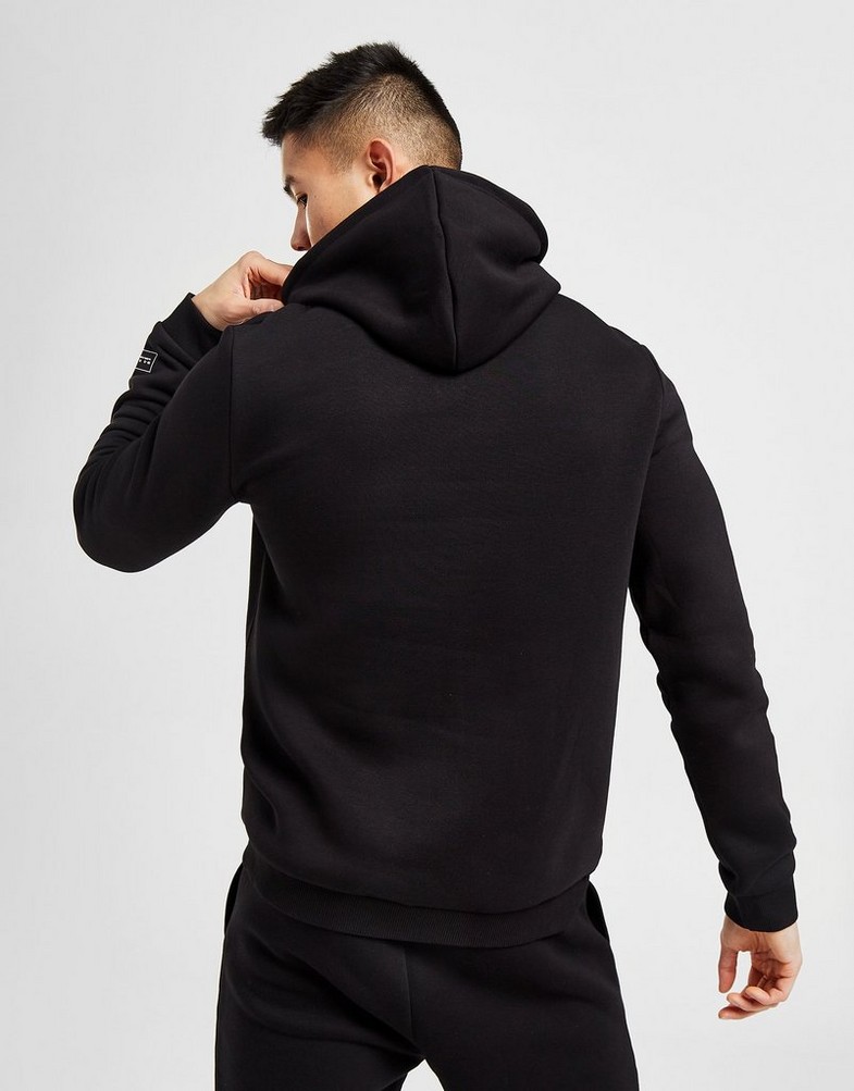 Bluza męska SUPPLY & DEMAND BLUZA Z KAPTUREM BLAZE HD BLK HOODED FLEECE SUPTM16574 Czarny