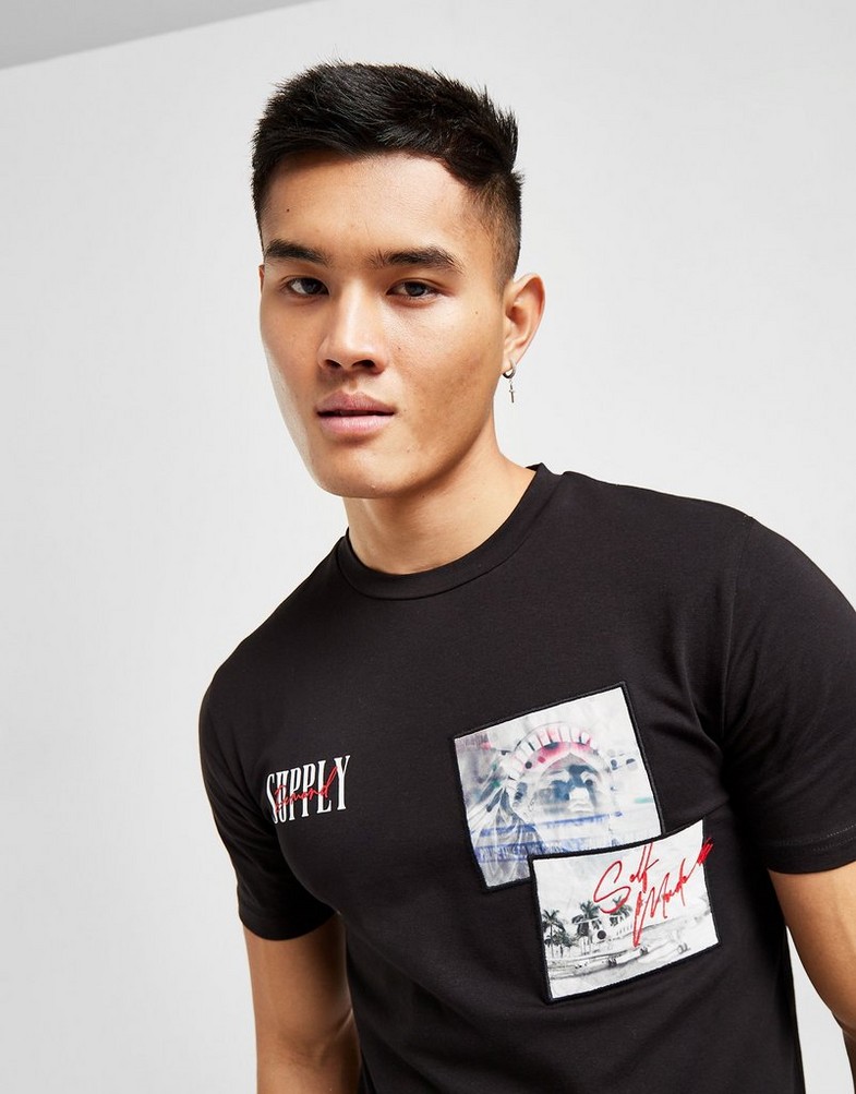 SUPPLY & DEMAND TSHIRT DREAMER TEE SUPTM16494WHT kolor Biały Męskie Ubrania w JD Sports