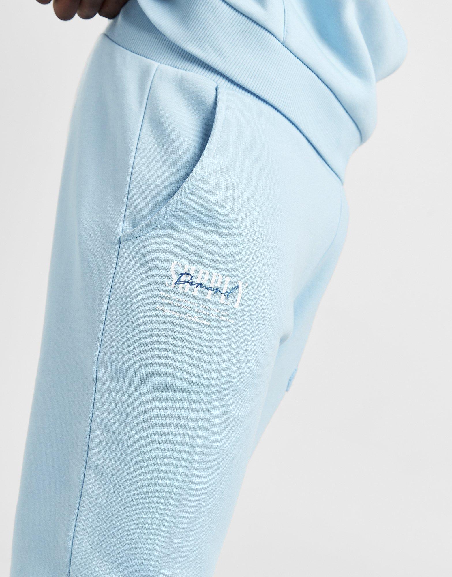 Vyriškos kelnės SUPPLY & DEMAND KELNĖS FLEECE PANTS SUPTM16572 Mėlyna