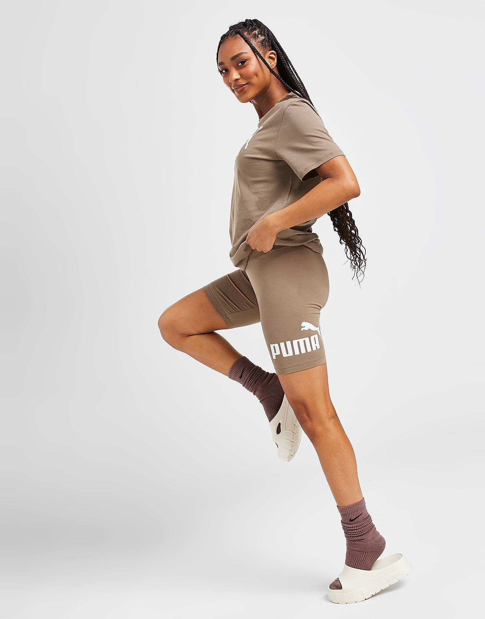 Дамски шорти PUMA ШОРТИ ESS 7" LOGO SHORT КЛИН 84834748 Кафяв