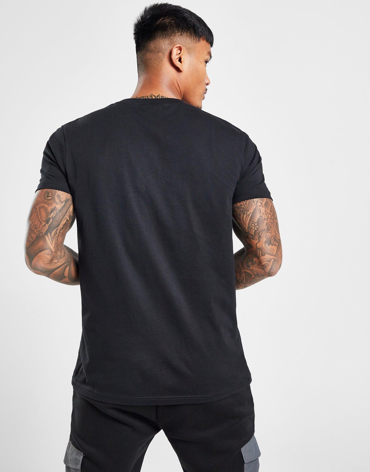 Vyriški marškiniai MCKENZIE MARŠKINĖLIAI JACK TEE BLK TEE - SHIRTS MCKTM15759090 Juoda