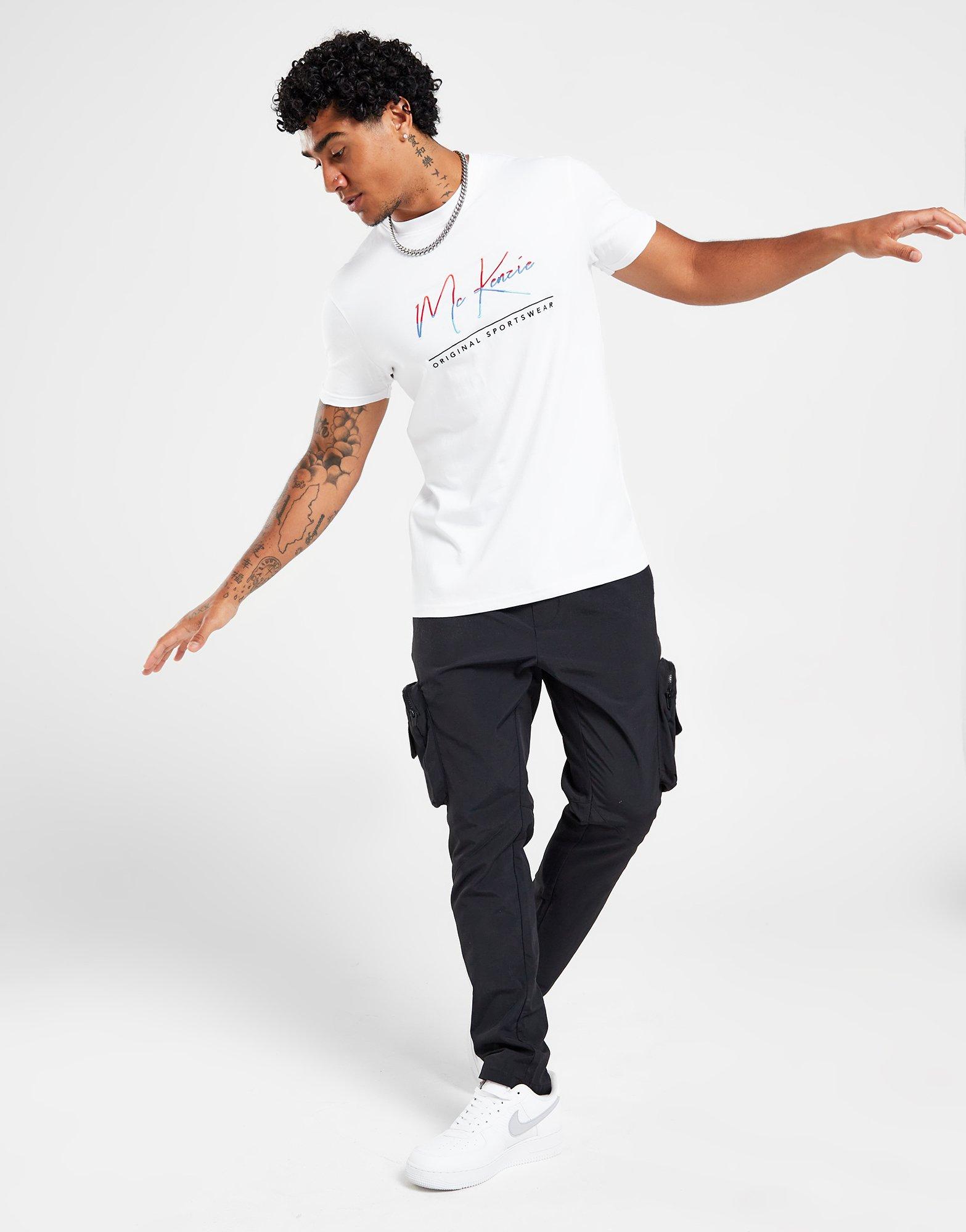 Koszulka, t-shirt męski MCKENZIE T-SHIRT JACK TEE WHT TEE - SHIRTS MCKTM15759010 Biały