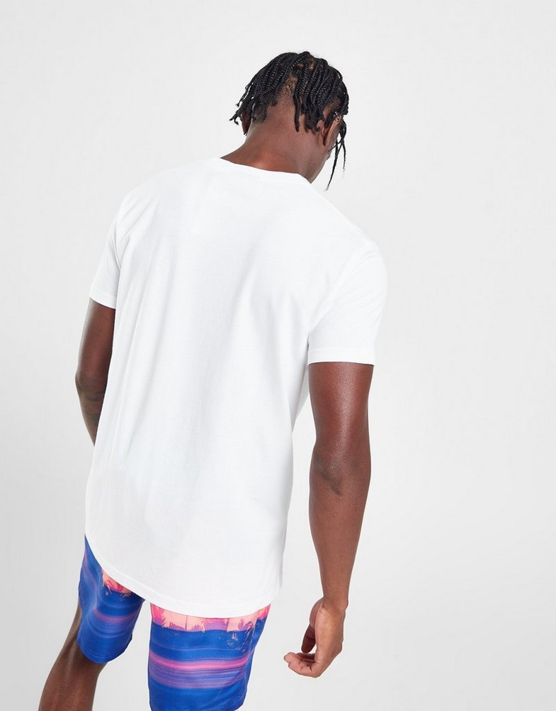 Koszulka, t-shirt męski MCKENZIE T-SHIRT LYNX TEE WHT TEE - SHIRTS MCKTM15761010 Biały