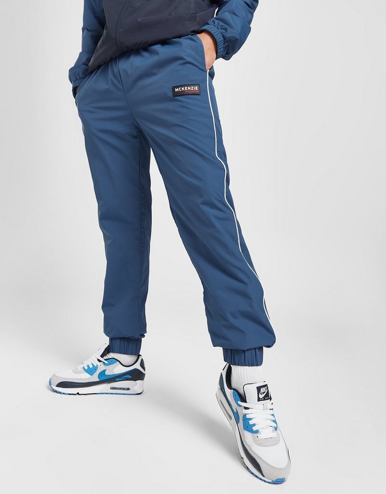 Trening pentru bărbați MCKENZIE SET SULTAN FZ WVN SUIT EBL COTTON/NYLON SUITS MCKTM15276110 Albastru