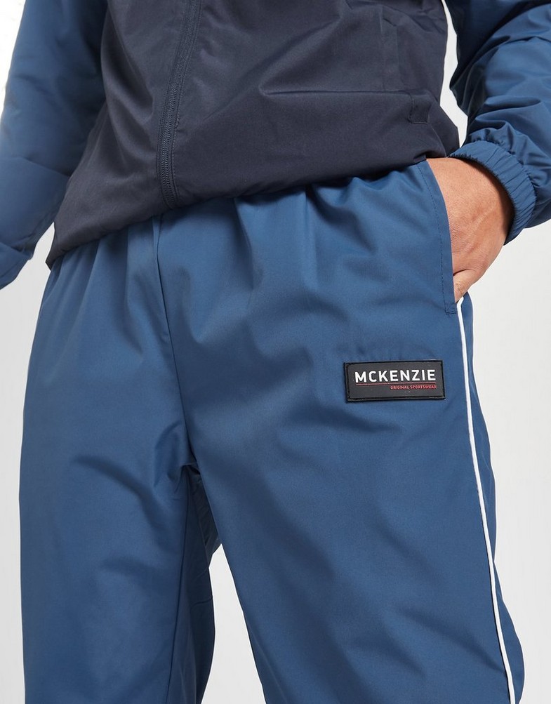 Trening pentru bărbați MCKENZIE SET SULTAN FZ WVN SUIT EBL COTTON/NYLON SUITS MCKTM15276110 Albastru
