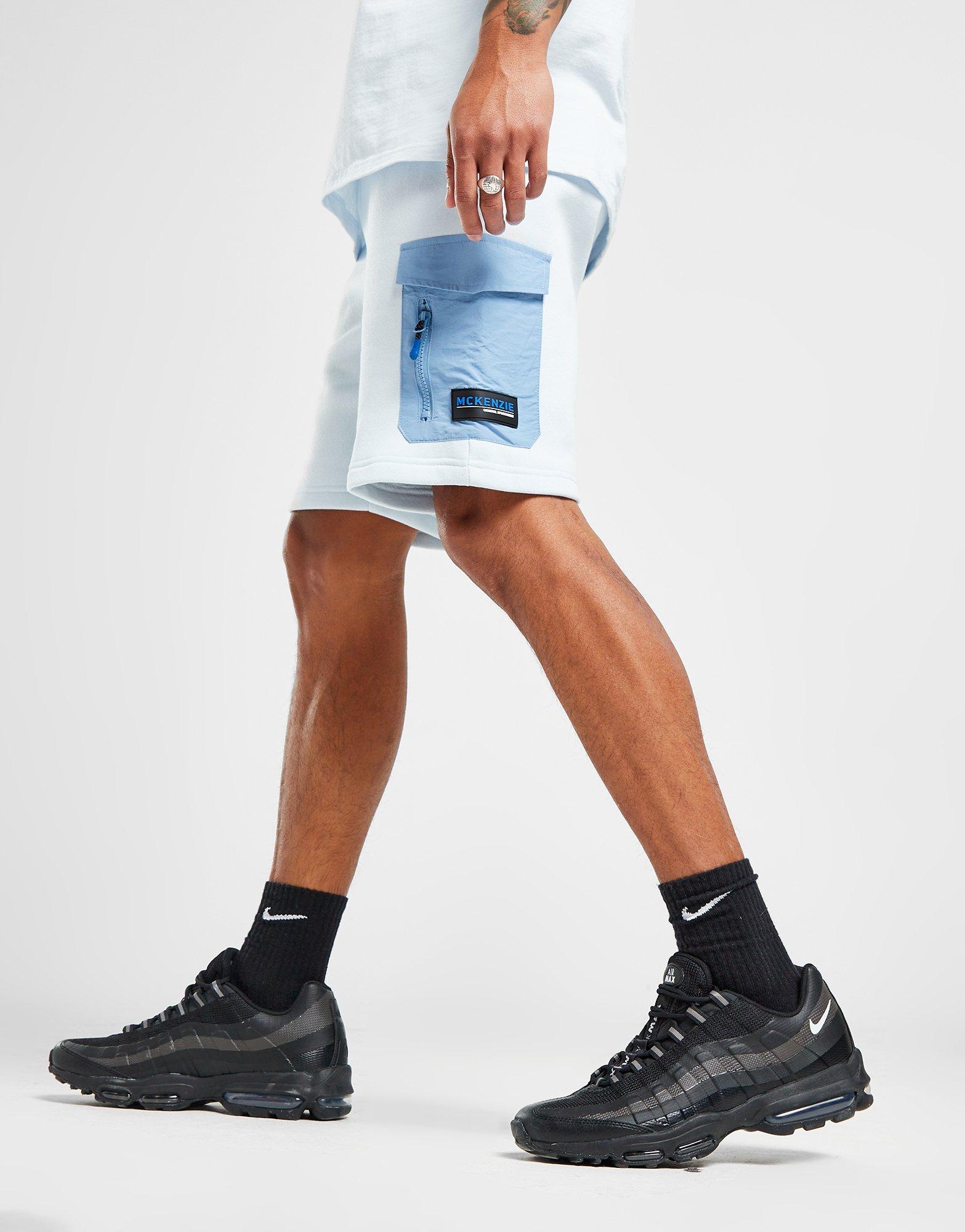 Чоловічі спортивні костюми MCKENZIE КОМПЛЕКТ REWARD TEE/SHT SET SWR COTTON/NYLON SUITS MCKTM15830105 Блакитний