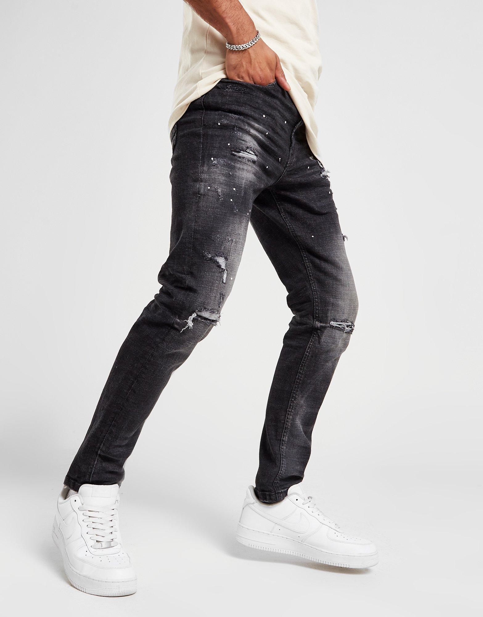 Мъжки панталони SUPPLY & DEMAND ПАНТАЛОНИ RAVEN JEAN BLK DENIM JEANS SUPTM16592 Черен
