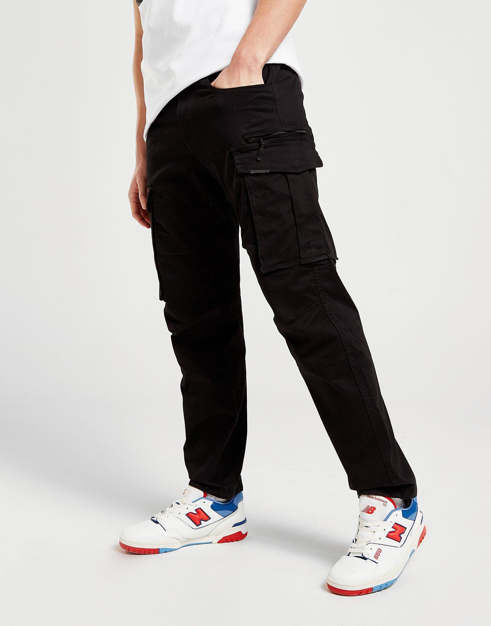 Vyriškos kelnės SUPPLY & DEMAND KELNĖS FLEECE PANTS SUPTM16598 Juoda